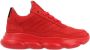 Red-Rag Jongens Veterschoenen & Klitteband Red rag 13541 424 Red Nubuck Rood - Thumbnail 2