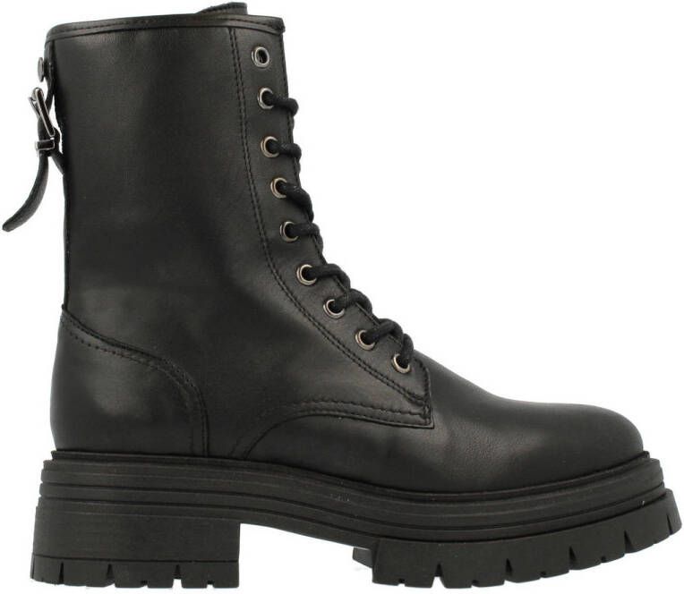 Red Rag 71432 leren veterboot zwart