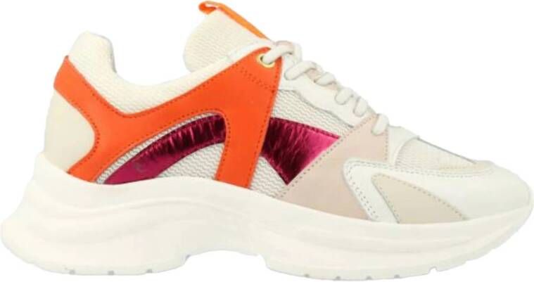 Red Rag 71560~~~~~~~~~~~~~~~~~~~~~~~~~ Lage sneakersDames sneakers Wit beige