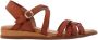 Red Rag Sandalen Plat Sandalen Plat cognac - Thumbnail 1