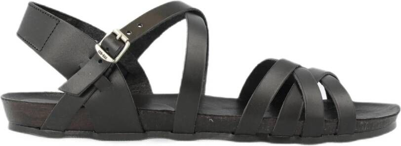Red-Rag 79226 Volwassenen Platte sandalenDames Sandalen Zwart