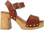 MW RED-RAG Cognac Sandalen | Red-Rag 79568 - Thumbnail 2