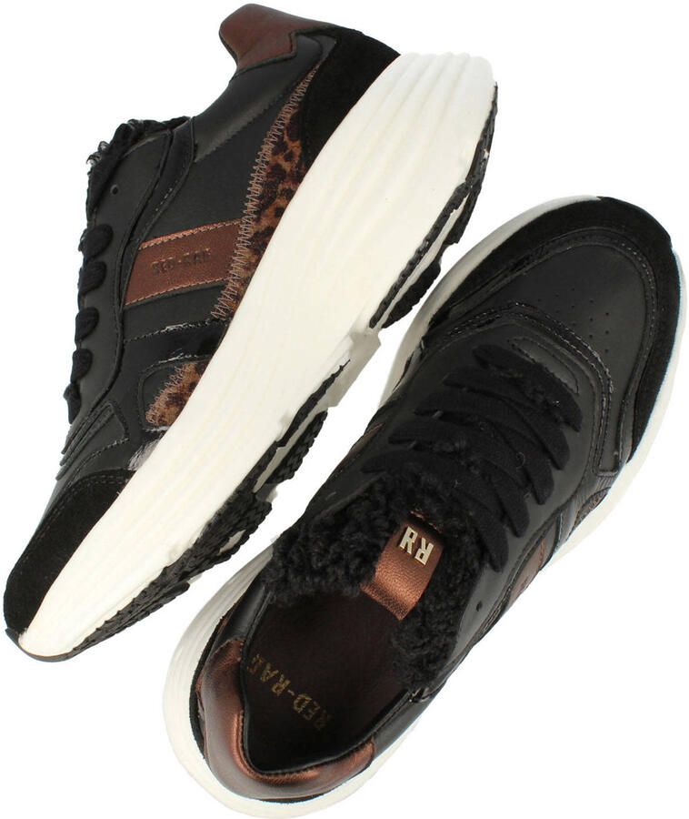 Red Rag chunky leren sneakers zwart - Foto 2