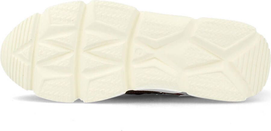 Red Rag chunky suède sneakers bordeaux zwart - Foto 3