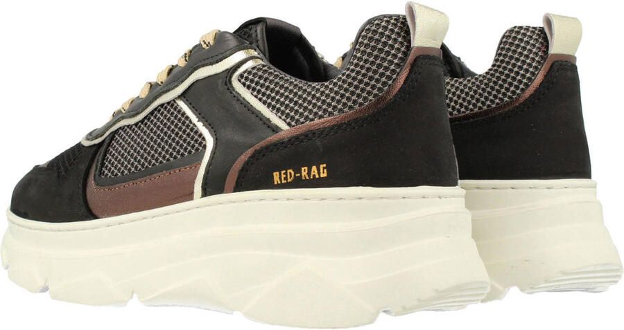 Red Rag chunky suède sneakers zwart - Foto 2