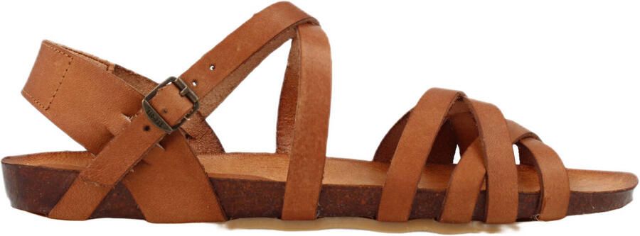 Red-Rag Cognac Sandalen | Red Rag 79226