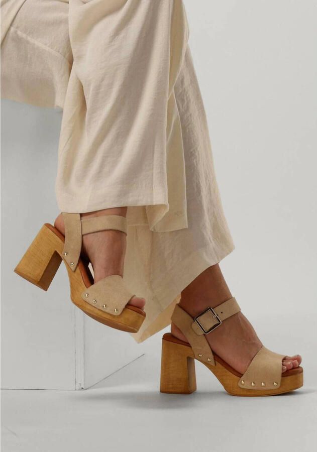 RED-RAG Sandalen Dames 79568 Suède Beige - Foto 2