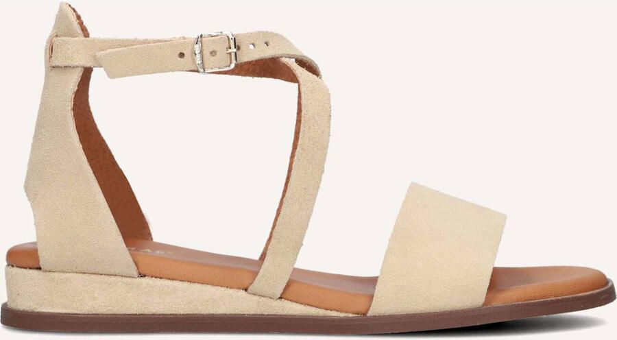RED-RAG Sandalen Dames 79610 Suède Beige - Foto 2