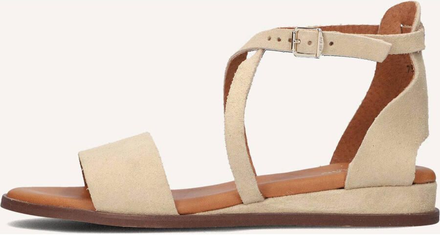 RED-RAG Sandalen Dames 79610 Suède Beige - Foto 4