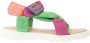 Red Rag sandalen roze groen Meisjes Textiel All over print 35 - Thumbnail 2
