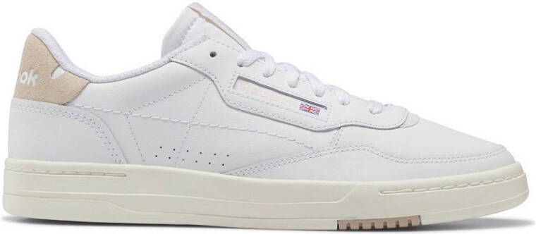 Reebok Classics Classic Leather leren sneakers wit beige