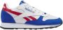 Reebok Classics Classic Leather sneakers kobaltblauw wit rood - Thumbnail 1