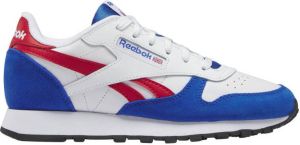 Reebok Classics Classic Leather sneakers kobaltblauw wit rood