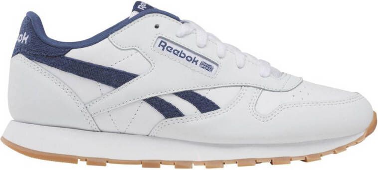Reebok Classics Classic Leather sneakers wit donkerblauw Leer 36.5
