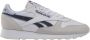 Reebok Classics Classic Leather sneakers wit grijs lichtblauw - Thumbnail 1