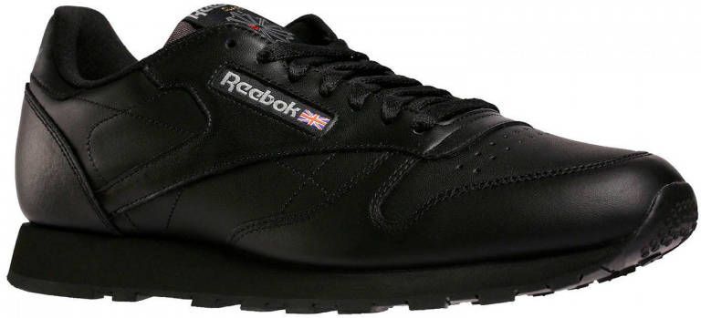 Reebok Classic Leather Heren Sneakers Sportschoenen schoenen Zwart