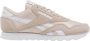 Reebok Classics Classic Nylon sneakers beige lichtroze wit - Thumbnail 1