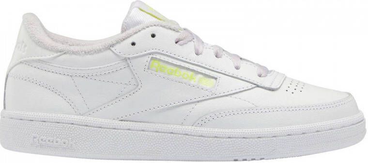 Reebok Classics Club C 85 sneakers wit geel lichtroze