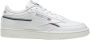 Reebok club c 85 vegan schoenen Chalk Gable Grey Vector Navy - Thumbnail 1