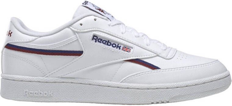 Reebok Classics Club C 85 Vegan sneakers wit kobaltblauw