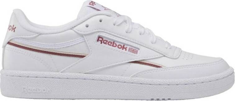 Reebok Classics 85 Vegan sneakers wit rood beige