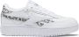 Reebok Classics Club C Double GEO sneakers met dierenprint wit zwart grijs - Thumbnail 1