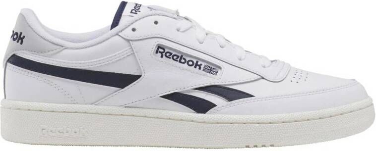 Reebok Club C Revenge met navy details Wit Leer Lage sneakers Unisex