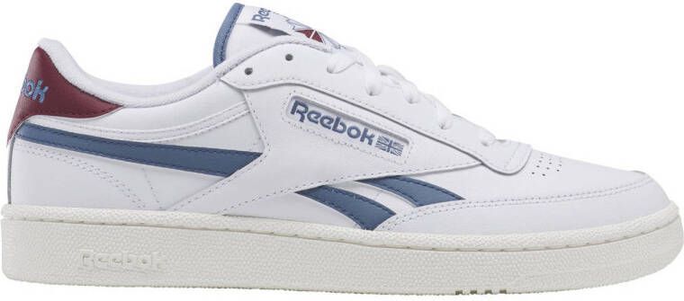 Reebok Club C Revenge met blauwe details Wit Leer Lage sneakers Unisex