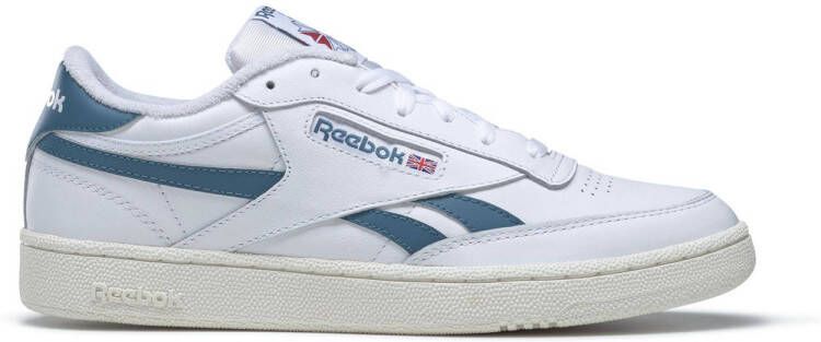 Reebok Classics Club C Revenge sneakers wit staalblauw