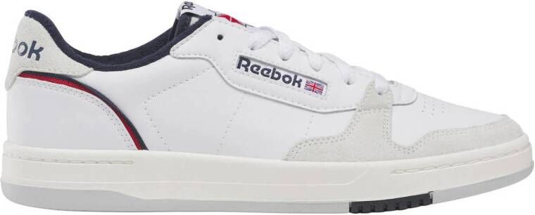 Reebok Classics Phase Court sneakers wit ecru donkerblauw