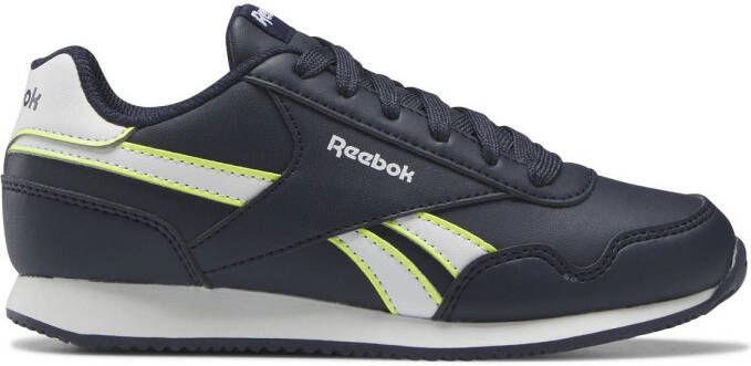 Reebok Classics Royal Classic Jogger 3.0 sneakers donkerblauw wit geel