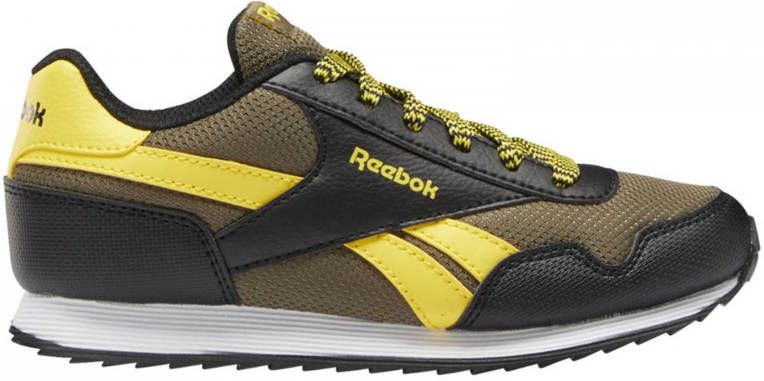 Reebok Classics Royal Classic Jogger 3.0 sneakers donkergroen zwart geel