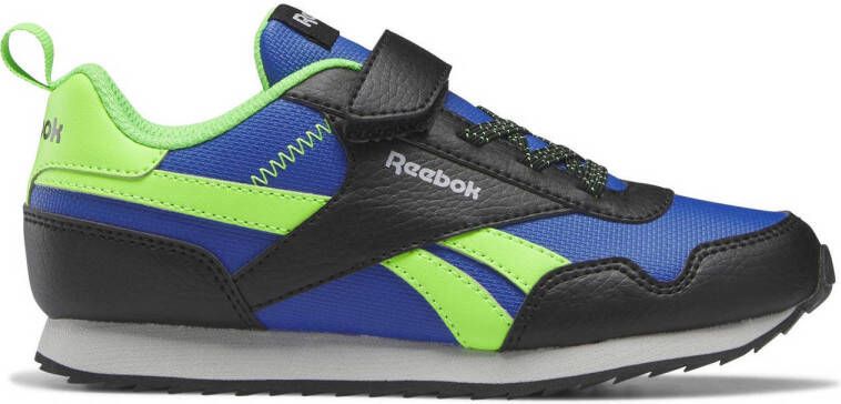 Reebok Classics Royal Classic Jogger 3.0 sneakers zwart blauw limegroen