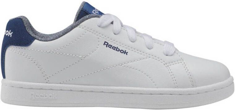 Reebok Classics Royal Complete CLN 2.0 sneakers wit blauw Imitatieleer 27.5