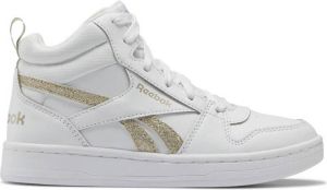 Reebok Classics Royal Prime 2.0 Mid sneakers wit metallic goud