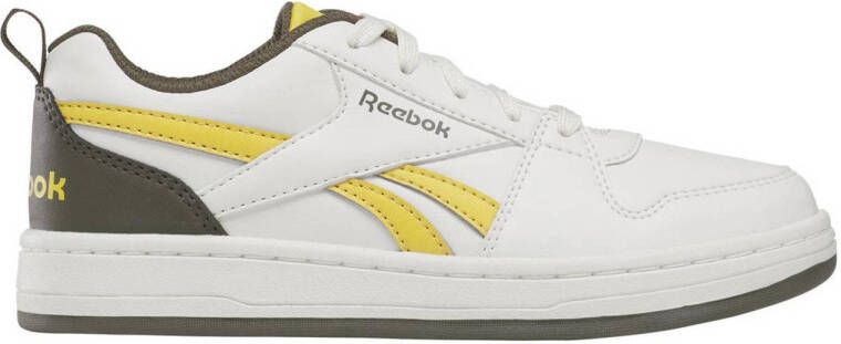 Reebok Classics Royal Prime 2.1 sneakers ecru geel donkergroen Meisjes Imitatieleer 27.5
