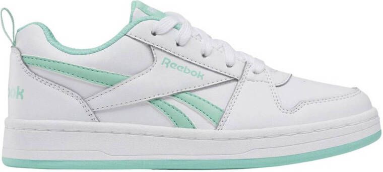 Reebok Classics Royal Prime 2.2 sneakers wit roze Jongens Meisjes Imitatieleer 27.5