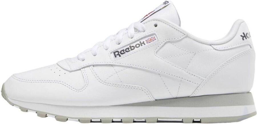 Reebok Classic leren sneakers wit grijs
