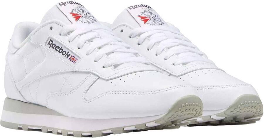 Reebok Classic leren sneakers wit grijs - Foto 2