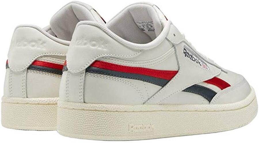 Reebok Club C Revenge leren sneakers ecru rood - Foto 2