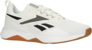 Reebok Nanoflex 2.0 Training Shoenen Ftwr White Core Black Rubber Gum-03 Heren