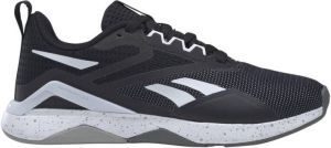 Reebok Training Nanoflex Tr 2.0 fitness schoenen zwart wit grijs