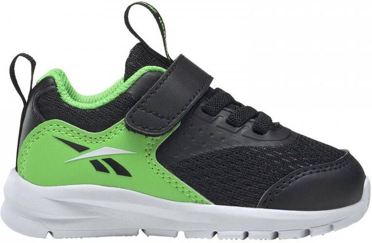 Reebok Training Rush Runner 4.0 sportschoenen zwart groen wit