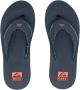 Reef Fanning teenslippers donkerblauw oranje - Thumbnail 1