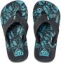 Reef Kids Ahi Aquifer Palm Jongens Slippers Blauw - Thumbnail 1