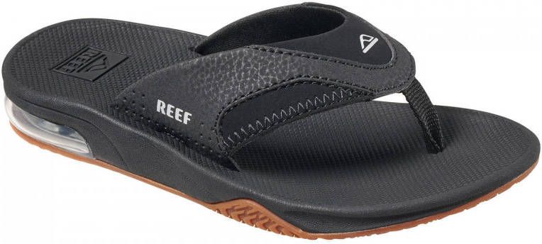 Reef Kid's Fanning Sandalen maat 13K 1 grijs zwart