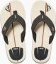 Reef Kids Shaper teenslippers zwart wit - Thumbnail 1