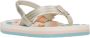 Reef Little Ahi teenslippers met hielbandje goud Meisjes Rubber 24 - Thumbnail 1