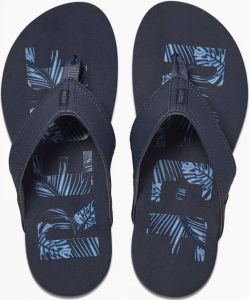 Reef Newport Prints Heren Slippers Palms Blue