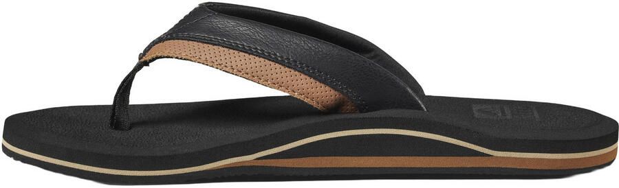 Reef Cushion Dawn teenslippers zwart bruin - Foto 3